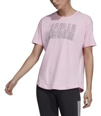 Adidas Palaidinė Lineage Id Tee Pink DV3019