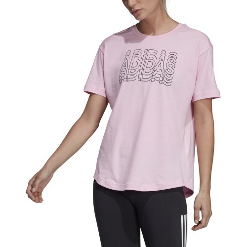 Adidas Palaidinė Lineage Id Tee Pink DV3019