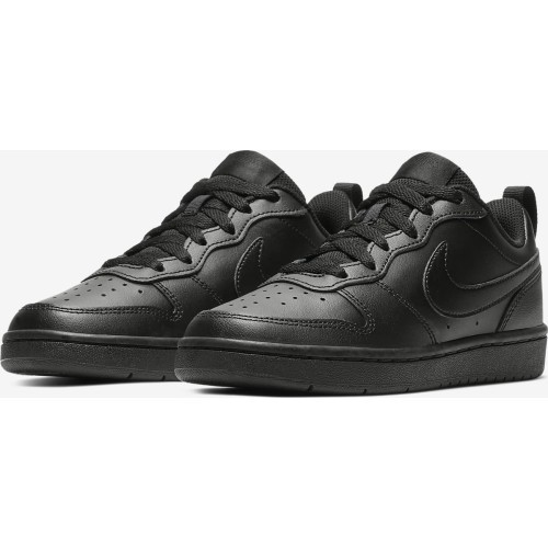 Nike Court Borough Low 2 Black Kids' Shoes BQ5448 001