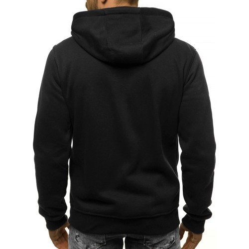 J.Style Men's Fleece Sweatshirt Black 68B2008-3
