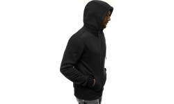 Мужской флисовый джемпер J.Style Black 68B2008-3