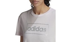 Женская футболка Adidas W Fl Bx G Tee, розовая HC5569