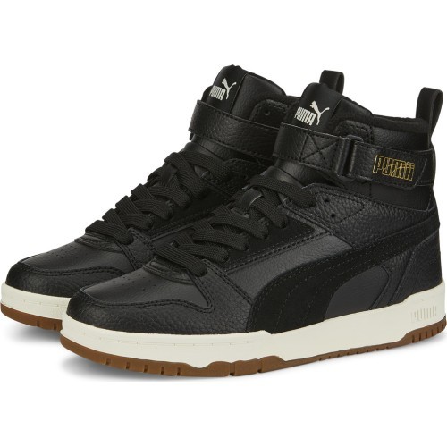 Кроссовки детские Puma RBD Game WTR Jr, чёрные, 388449 02