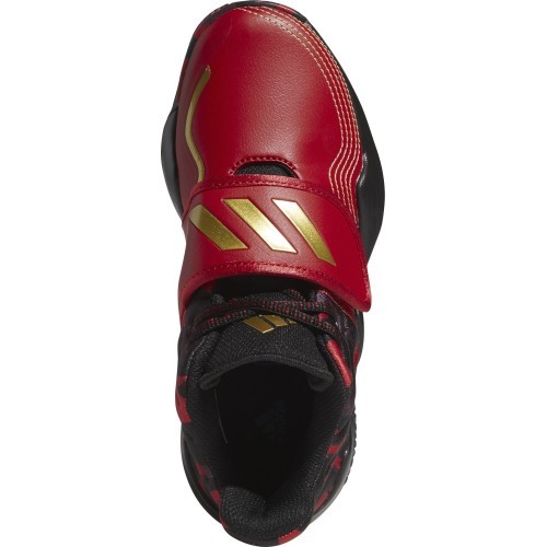 Adidas Deep Threat J Red Boys' Basketball Shoes FV2276