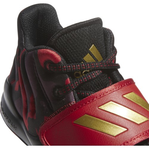 Adidas Deep Threat J Red Boys' Basketball Shoes FV2276