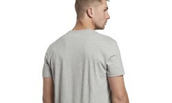 Reebok мужская футболка Ri Left Chest Logo Grey HS7114
