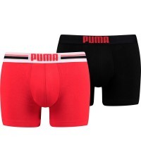 Мужское нижнее бельё Puma Placed Logo Black Red