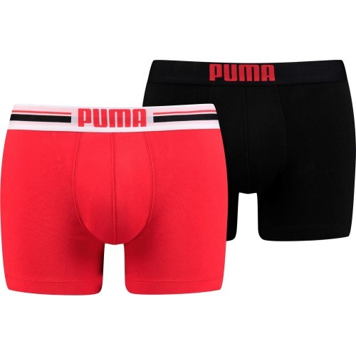 Мужское нижнее бельё Puma Placed Logo Black Red