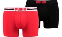 Puma Apatiniai Vyrams Placed Logo Black Red