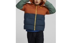 Мужская куртка Puma Power Hooded Down Puff Orange Green Blue 849335 64