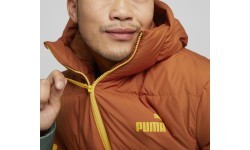 Мужская куртка Puma Power Hooded Down Puff Orange Green Blue 849335 64