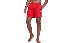 Мужские шорты для плавания Adidas Solid CLX Short SL, красные, HA0384