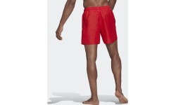 Мужские шорты для плавания Adidas Solid CLX Short SL, красные, HA0384