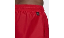 Adidas Solid CLX Short SL Men's Swim Shorts Red HA0384