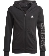 Adidas G Lin FZ Girls' Hoodie Black GN4050