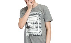 Puma Marškinėliai Photoprint Shoes Tee Grey 594892 03
