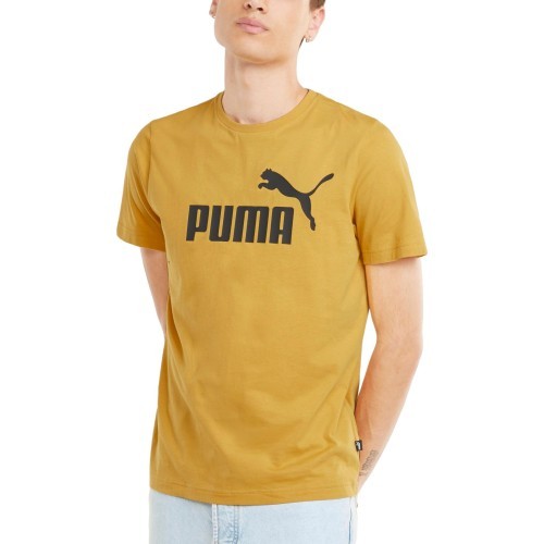 Мужская футболка Puma ESS Logo Tee, жёлтая