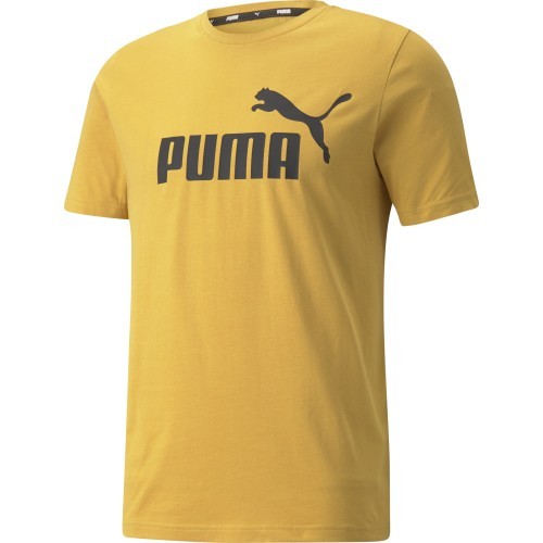 Puma ESS Logo Tee Men's T-Shirt Yellow