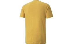 Мужская футболка Puma ESS Logo Tee, жёлтая
