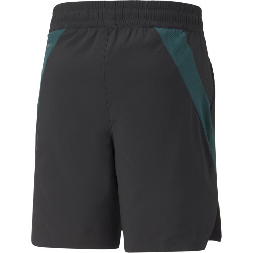 Мужские шорты Puma Train Fit Woven 7'' Short Black Green 522132 56