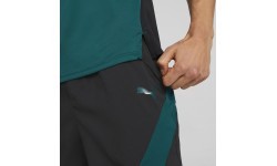 Puma Men's Shorts Train Fit Woven 7'' Short Black Green 522132 56