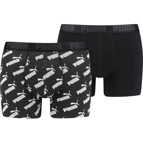 Мужские боксеры Puma AOP чёрные