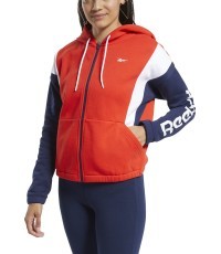 Женский свитшот Reebok Te Linear Logo Fl F, красный
