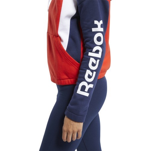 Reebok Women's Sweatshirt Te Linear Logo Fl F, red