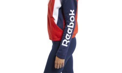 Reebok Women's Sweatshirt Te Linear Logo Fl F, red