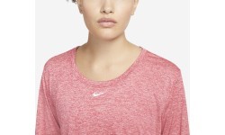 Женская футболка с длинным рукавом Nike One Dri-FIT розовая DD0641 622