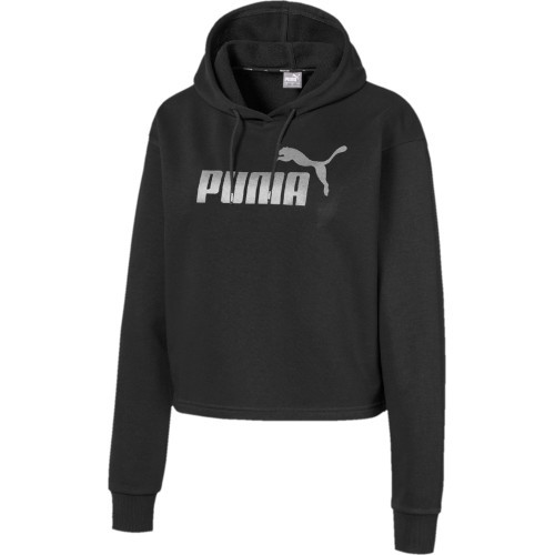 Puma Women's Sweatshirt Ess+ Metallic Black 582411 01