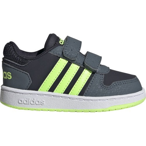 Детская обувь Adidas Hoops 2.0 CMF I Blue Green FW5241