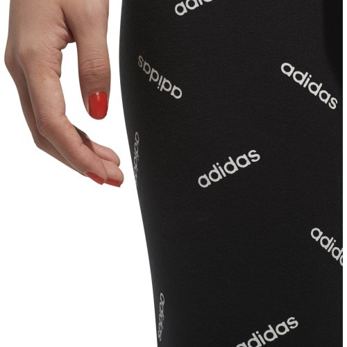 Женские леггинсы Adidas W AOP Tights Black DW8021