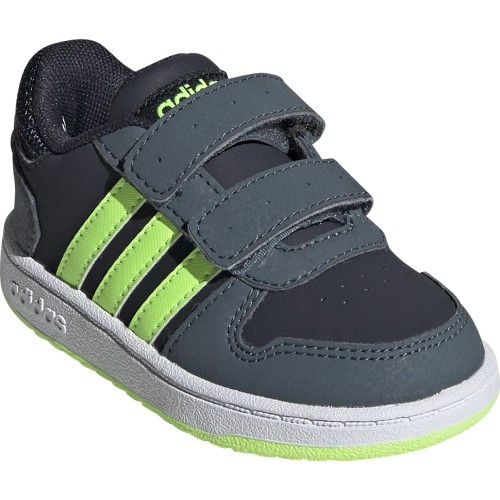 Детская обувь Adidas Hoops 2.0 CMF I Blue Green FW5241