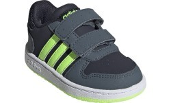 Детская обувь Adidas Hoops 2.0 CMF I Blue Green FW5241