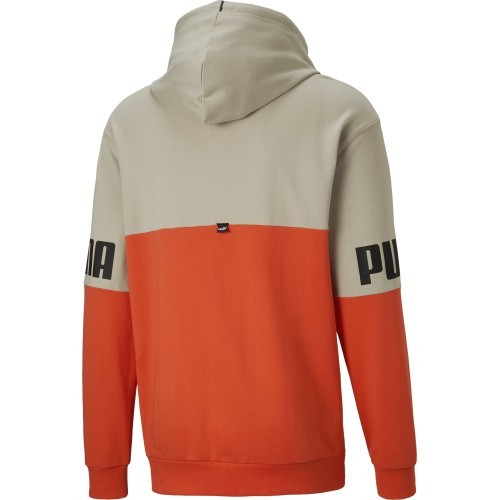 Мужская толстовка Puma Power Colorb оранжево-серая 848009 64