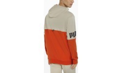 Puma Power Colorb men's sweatshirt orange grey 848009 64