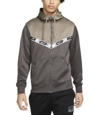 Nike NSW Repeat Pk Fz Hoodie Men's Sweatshirt, Khaki DM4672 254