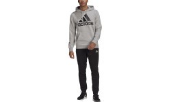 Adidas Sportinis Kostiumas Vyrams M Bl Ft Hd Ts Grey Black