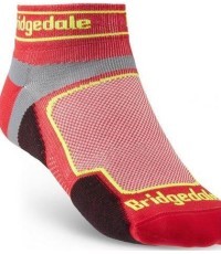 Socks For Men Bridgedale TrailRun Cool M, Red - 325