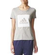 Блузка Adidas ID Badge of Sport Tee Grey CF4664