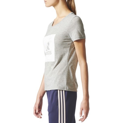 Блузка Adidas ID Badge of Sport Tee Grey CF4664