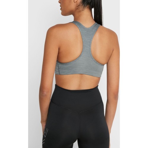 Nike Sportinė Liemenėlė Moterims Swooosh Futura Bra Grey BV3643 084