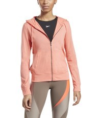 Reebok Džemperis Moterims Ri Jersey Full Zip Pink GI6610