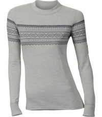 T-Shirt Aclima Marius Crew Neck W Gråfjell - 187