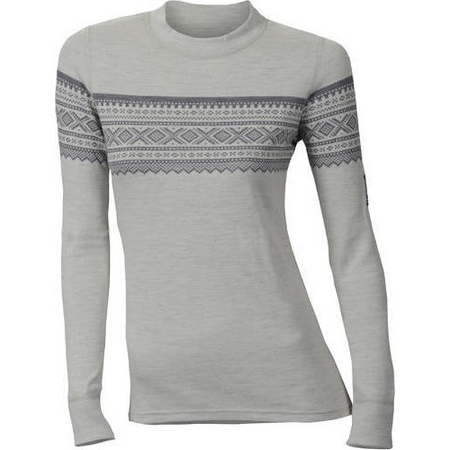 T-Shirt Aclima Marius Crew Neck W Gråfjell - 187