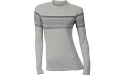 T-Shirt Aclima Marius Crew Neck W Gråfjell - 187