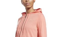 Reebok Ri Jersey Full Zip Women's Sweatshirt Pink GI6610