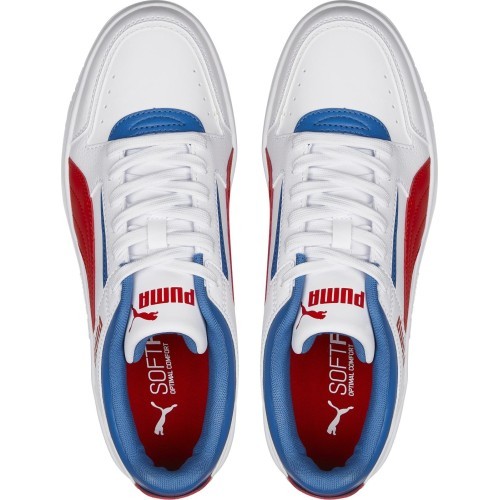 Puma Rebound Joy Low Men's Shoes White Blue Red 380747 16