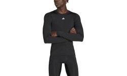 Adidas Techfit Aeroready Long Men's T-Shirt Black HP0626